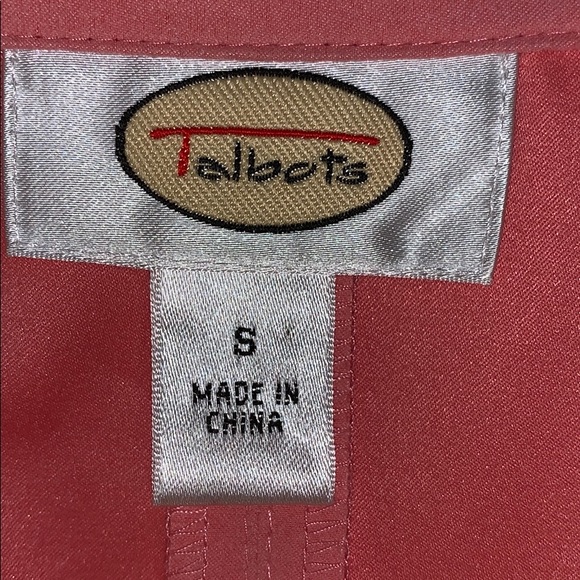 Talbots Microsuede Button-Down Small - Picture 5 of 7